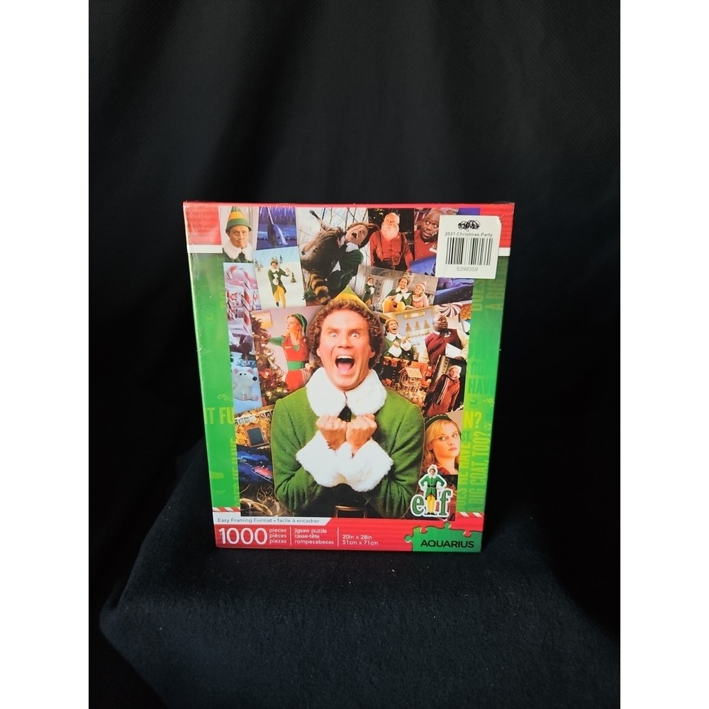 1000 Piece Aquarius Puzzle - Elf Christmas Puzzle Factory Sealed
